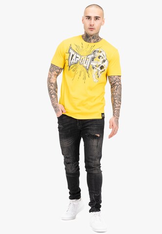 Tapout Póló 'BLADE' - sárga
