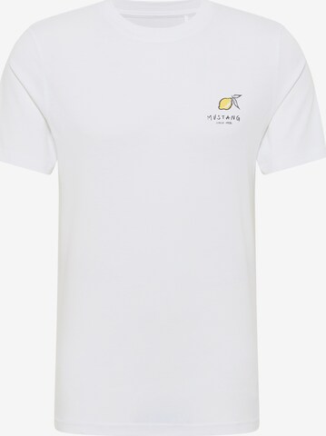 MUSTANG T-Shirt in Weiß: predná strana
