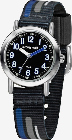 Jacques Farel Watch in Black: front