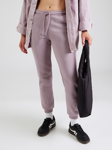 ROXYTapered Sportske hlače 'SURF' - ljubičasta boja: prednji dio