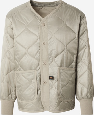 ALPHA INDUSTRIES Kevad-sügisjope 'Heritage', värv beež: eest vaates