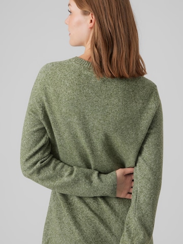 VERO MODA Knitted dress 'Doffy' in Green