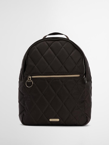 Borsa a tracolla di Barbour in verde: frontale