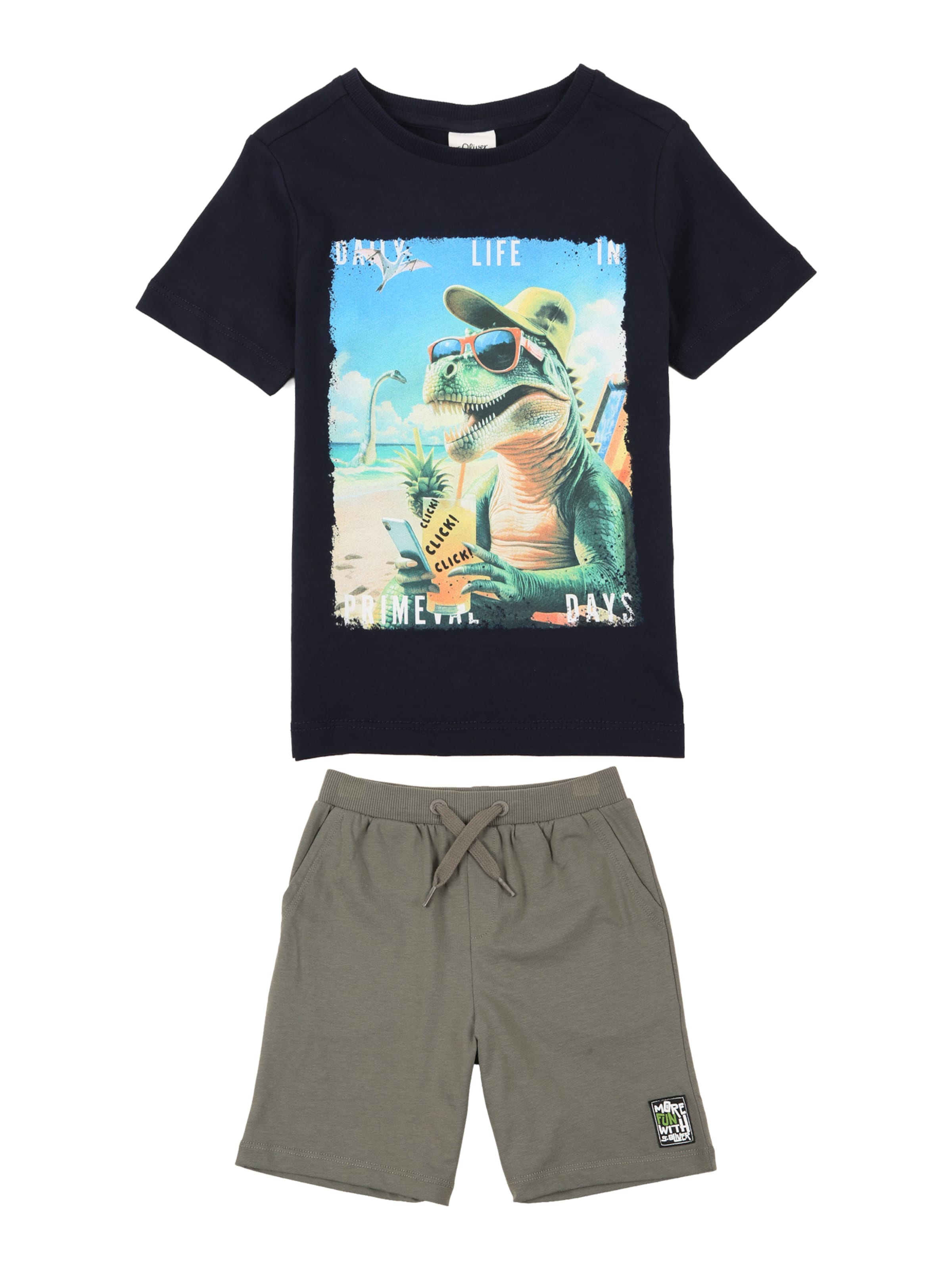 s.Oliver Set in Blau: Vorderseite