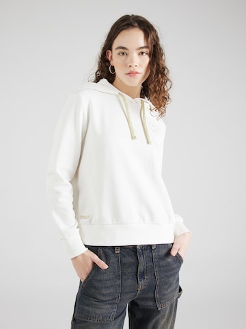 ONLY - Sweatshirt 'NOLI' em branco: frente