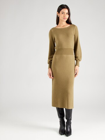 VILA Knit dress 'VMMARLA' in Green: front