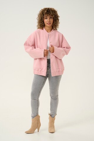 Veste mi-saison 'Gianina' Cream en rose