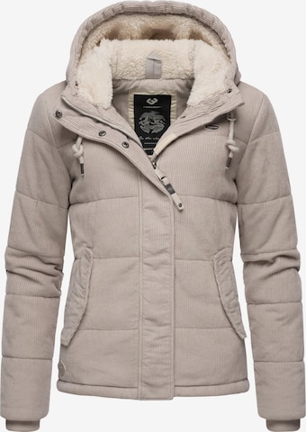 Veste d’hiver 'Wuggys' Ragwear en beige : devant