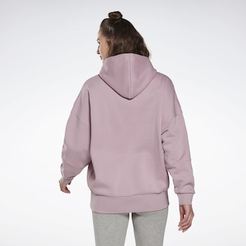 Reebok Athletic Sweatshirt in Purple