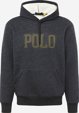 Polo Ralph Lauren Sweatshirt in Zwart: voorkant