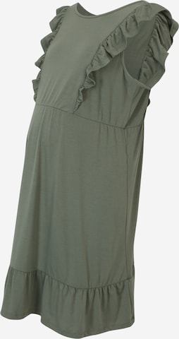 Mamalicious Curve Summer dress 'Roberta Mary' in Green: front