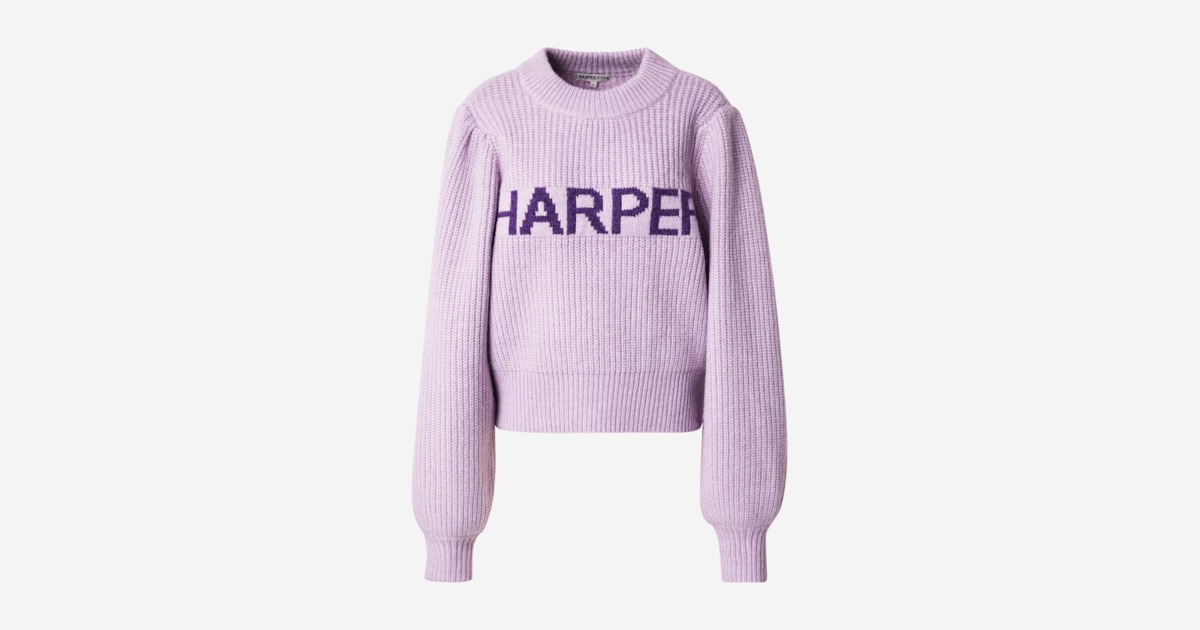 Sweater Harper And Yve Trui Paars Harper And Yve Trui Paars