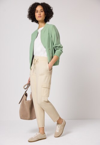 STREET ONE Slim fit Cargo Pants in Beige