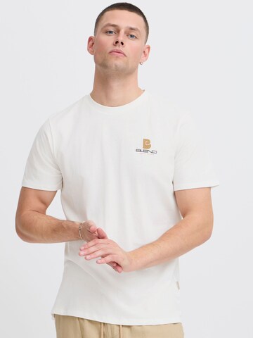 BLEND Shirt ' BHEMMERT print tee ' in Bruin