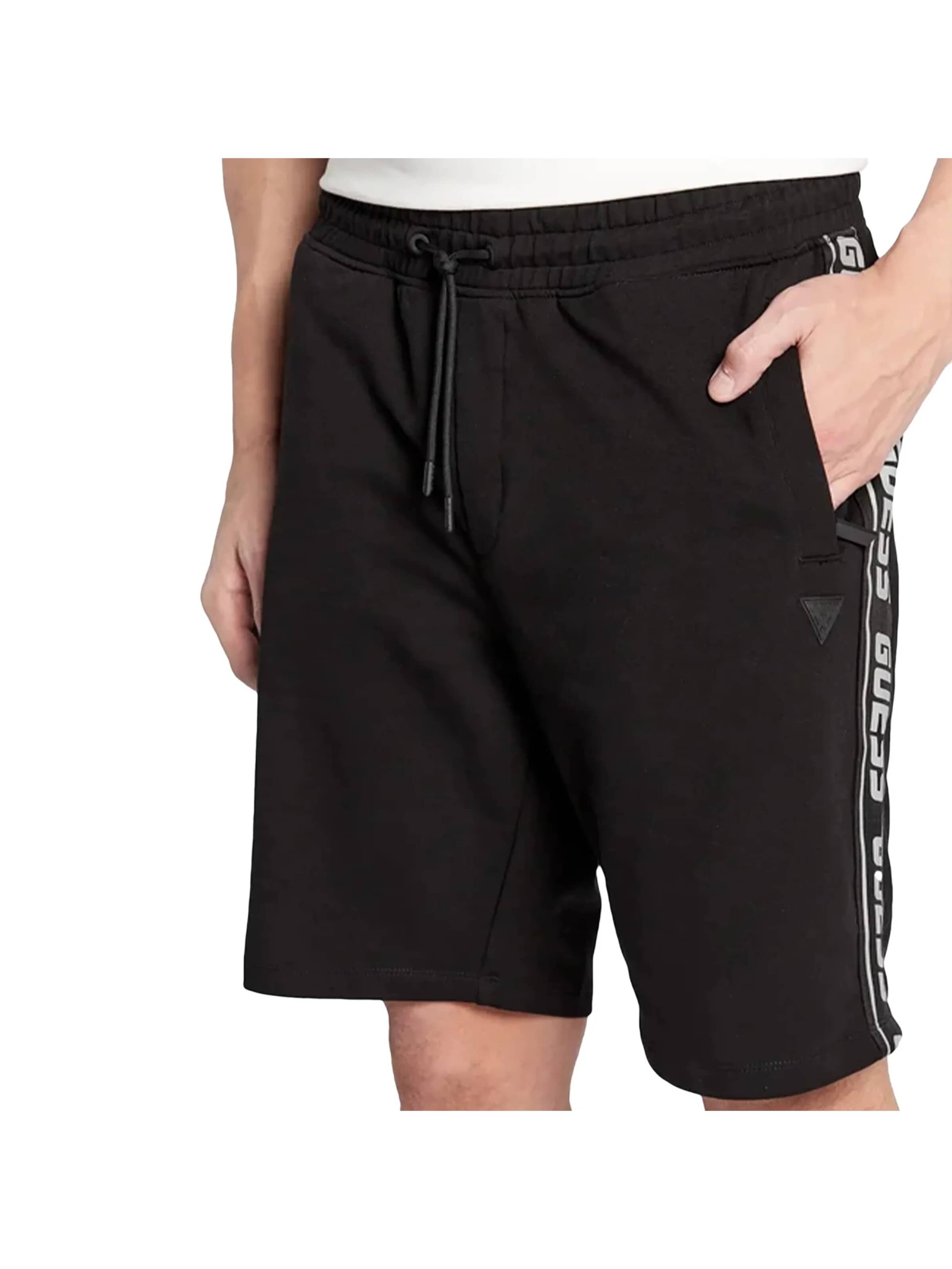 GUESS - regular Vaquero 'Sport logo original' en negro: frente