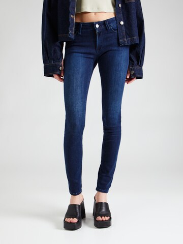 REPLAY Skinny Jeans 'NEW LUZ' in Blauw: voorkant