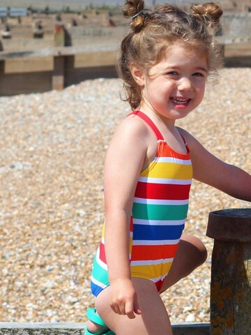 Toby Tiger Swimsuit in Red: front