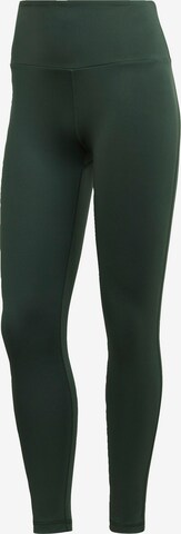 ADIDAS SPORTSWEAR Workout Pants 'Essentials' in Green: front