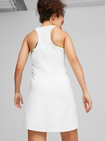 PUMA Спортна рокля 'TeamGoal' в бяло