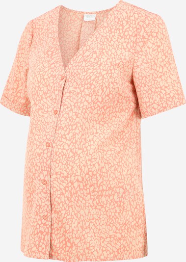 Pieces Maternity Chemisier 'GILBERTA' en corail / coquille d'oeuf, Vue avec produit