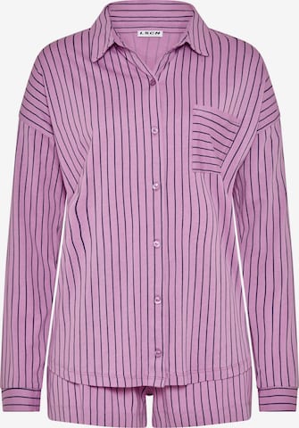 LSCN by LASCANA Korte pyjama in Lila: voorkant