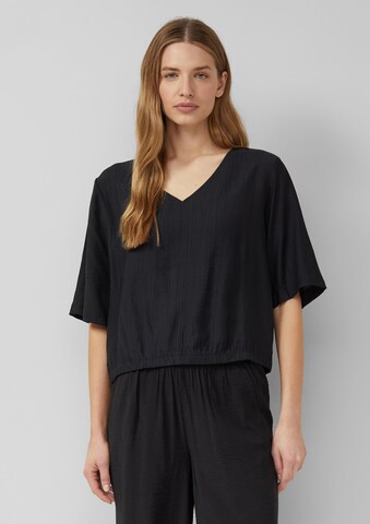 Chemisier s.Oliver en noir : devant