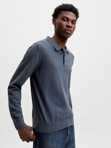 Pullover 'JJEBasic' di JACK & JONES in blu