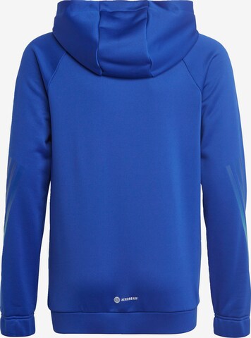 ADIDAS SPORTSWEAR Sportief sweatshirt 'Train' in Blauw