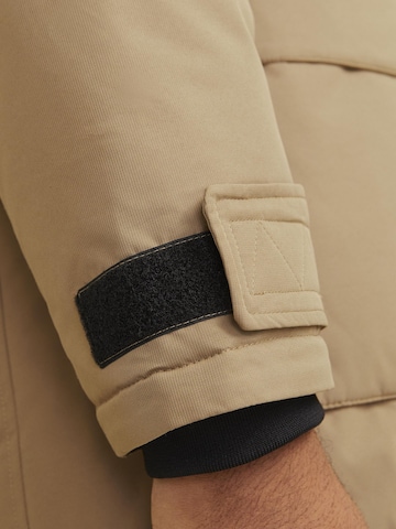 Parka d’hiver Jack & Jones Plus en beige