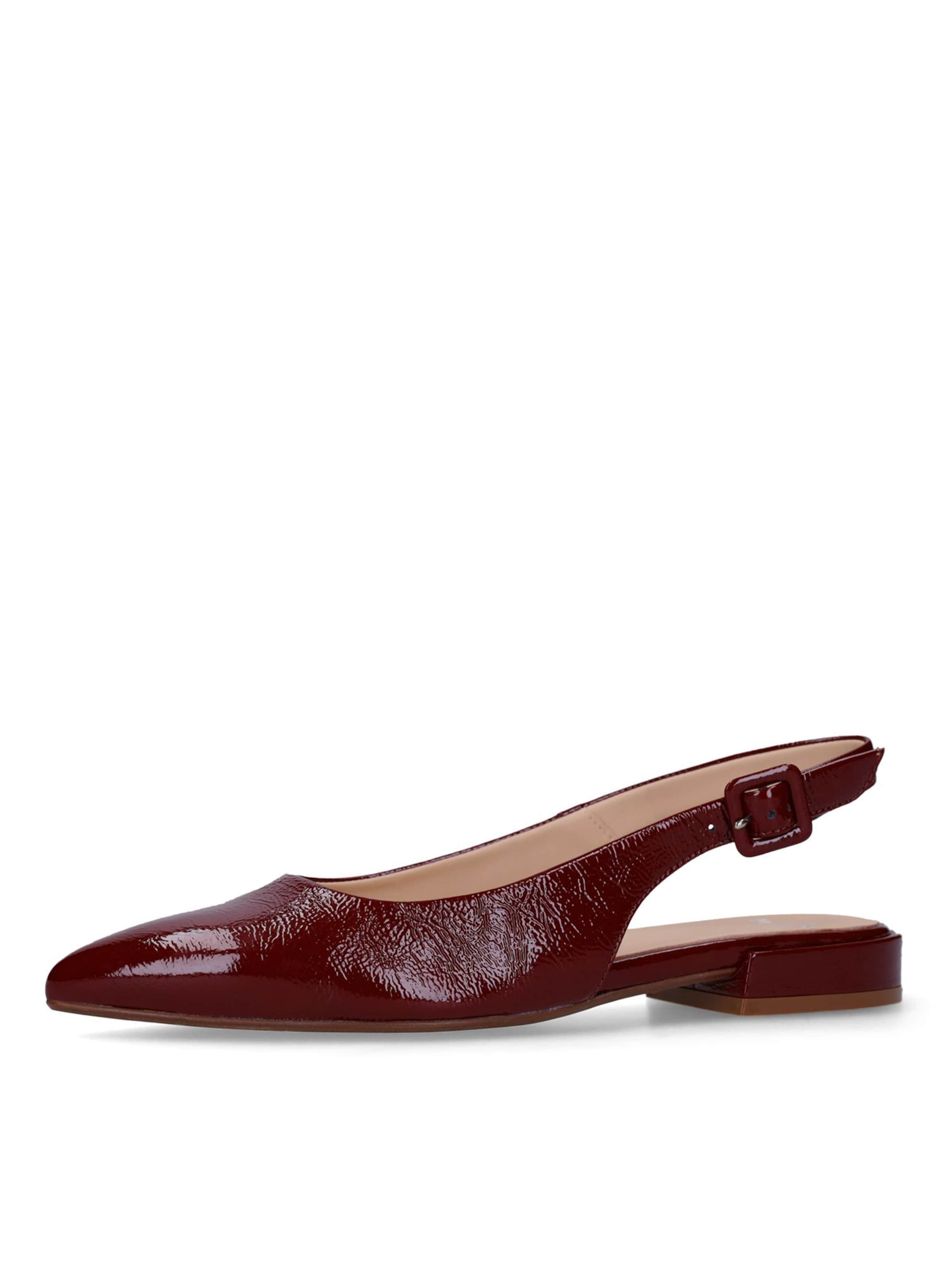 Escarpins à bride arrière MANFIELD en rouge : devant