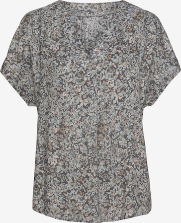 VIVANCE Blouse in Grey: front