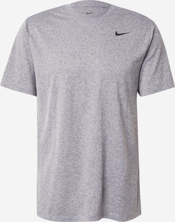 NIKE Funktsionaalne särk, värv must: eest vaates