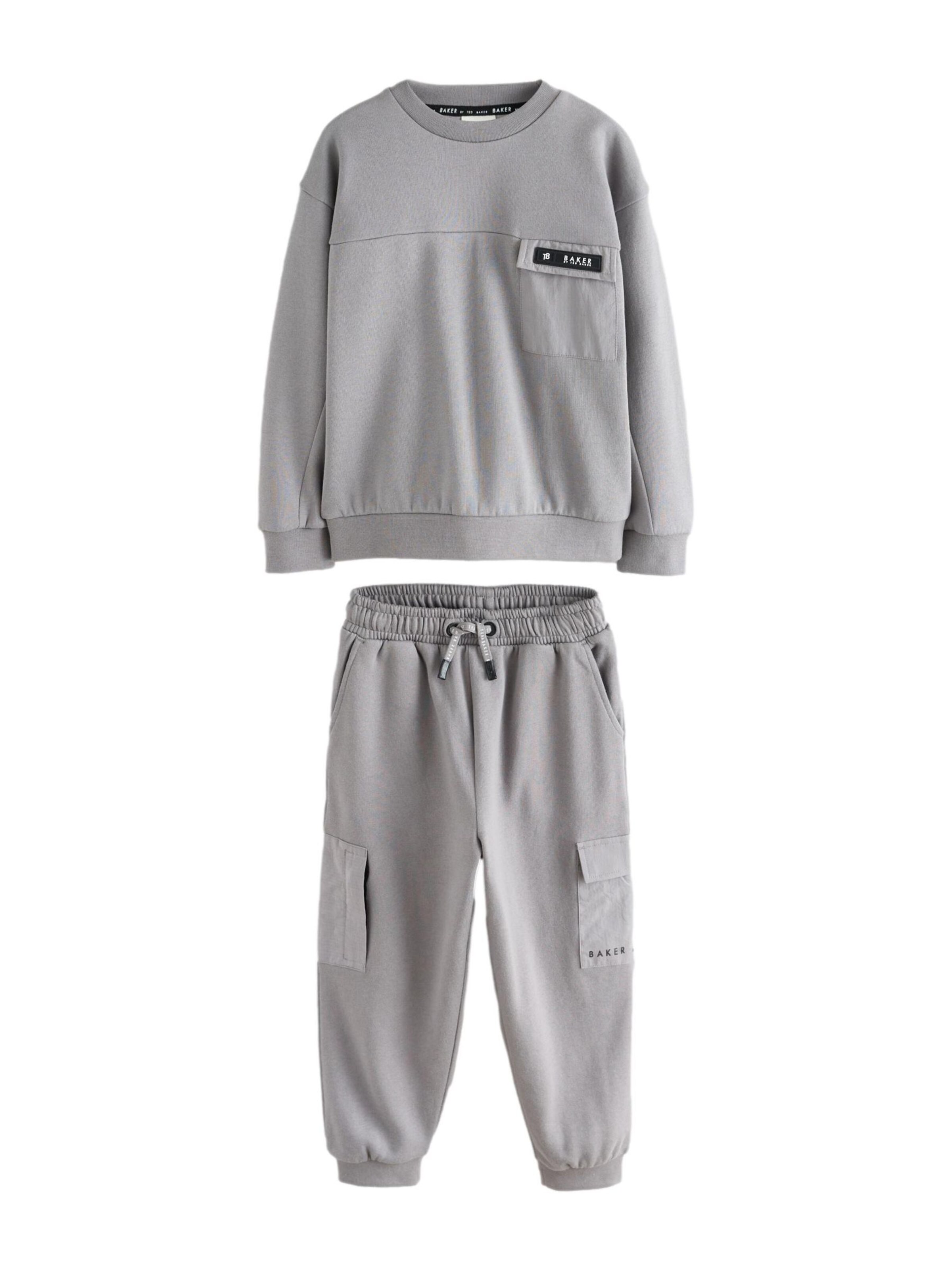 Baker by Ted Baker Joggingová souprava – šedá: přední strana