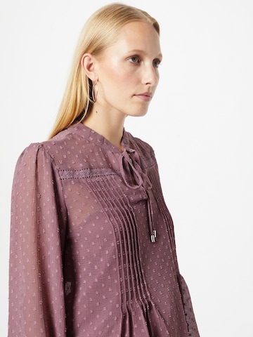 ABOUT YOU Blouse 'Agnes' in Purple