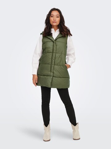 Gilet 'Asta' ONLY en vert