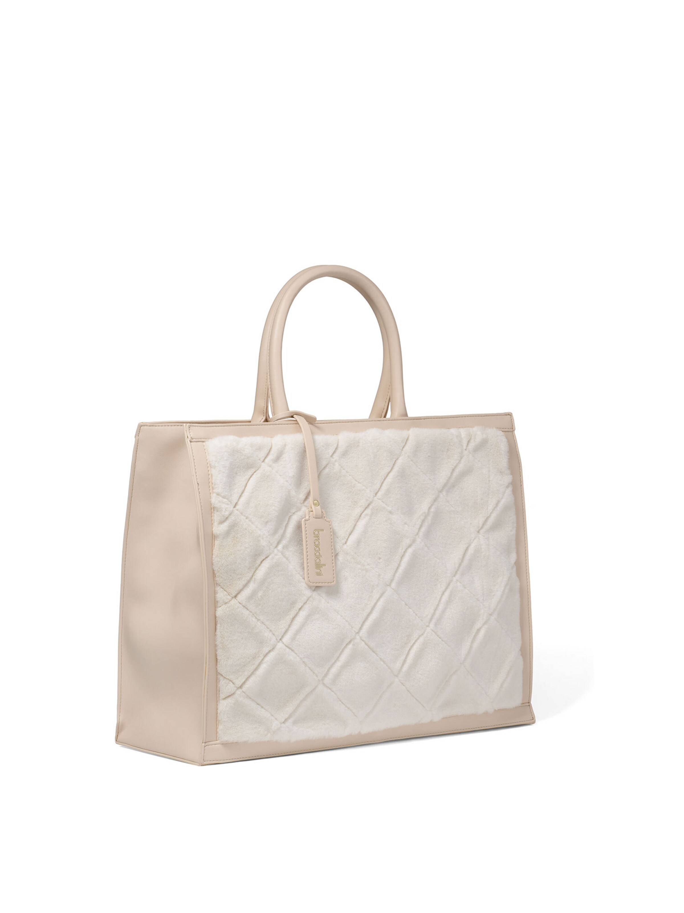 Cabas Braccialini en beige : devant