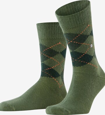 BURLINGTON Socks 'Preston' in Green: front