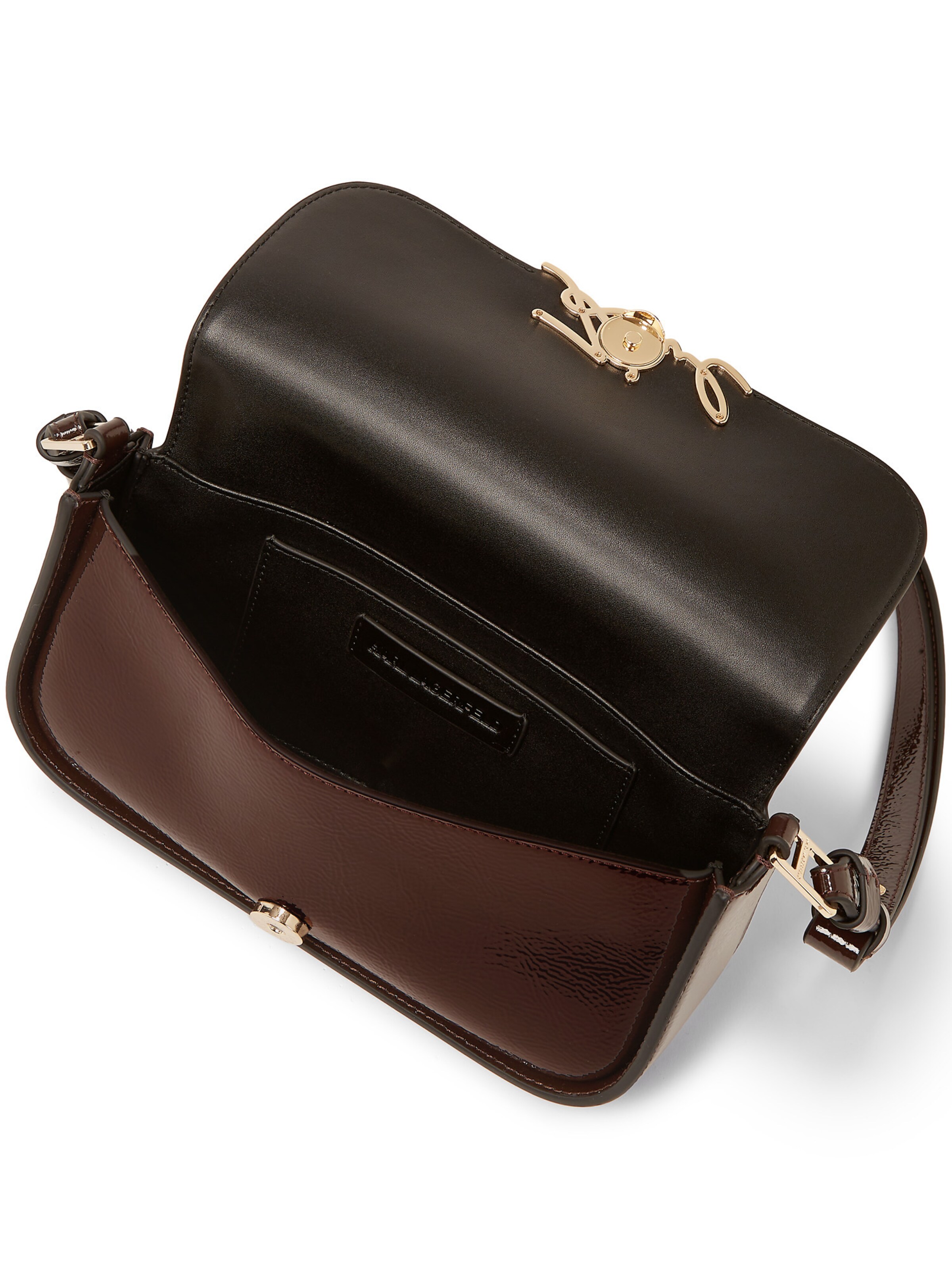 Karl Lagerfeld Τσάντα ώμου σε καφέ