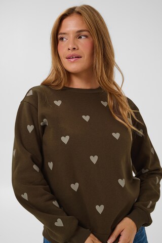 Kaffe Pullover i brun