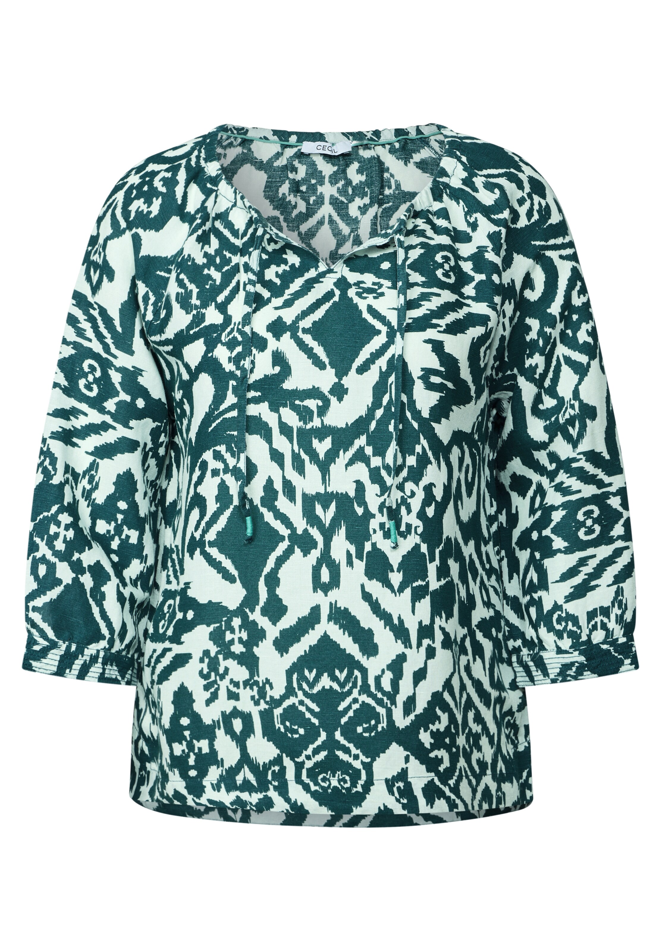 CECIL Bluse in Grün: Vorderseite