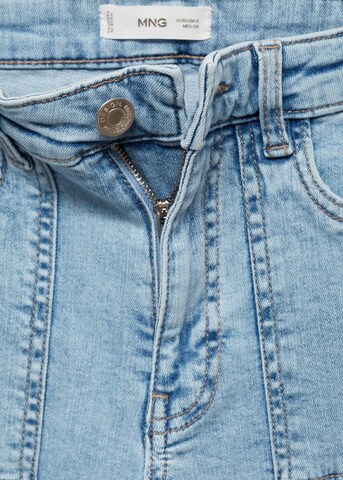 MANGO TEEN Flared Jeans 'Pocketsm' in Blue