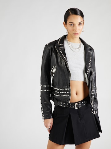 Veste mi-saison 'Ms.Strass' FREAKY NATION en noir