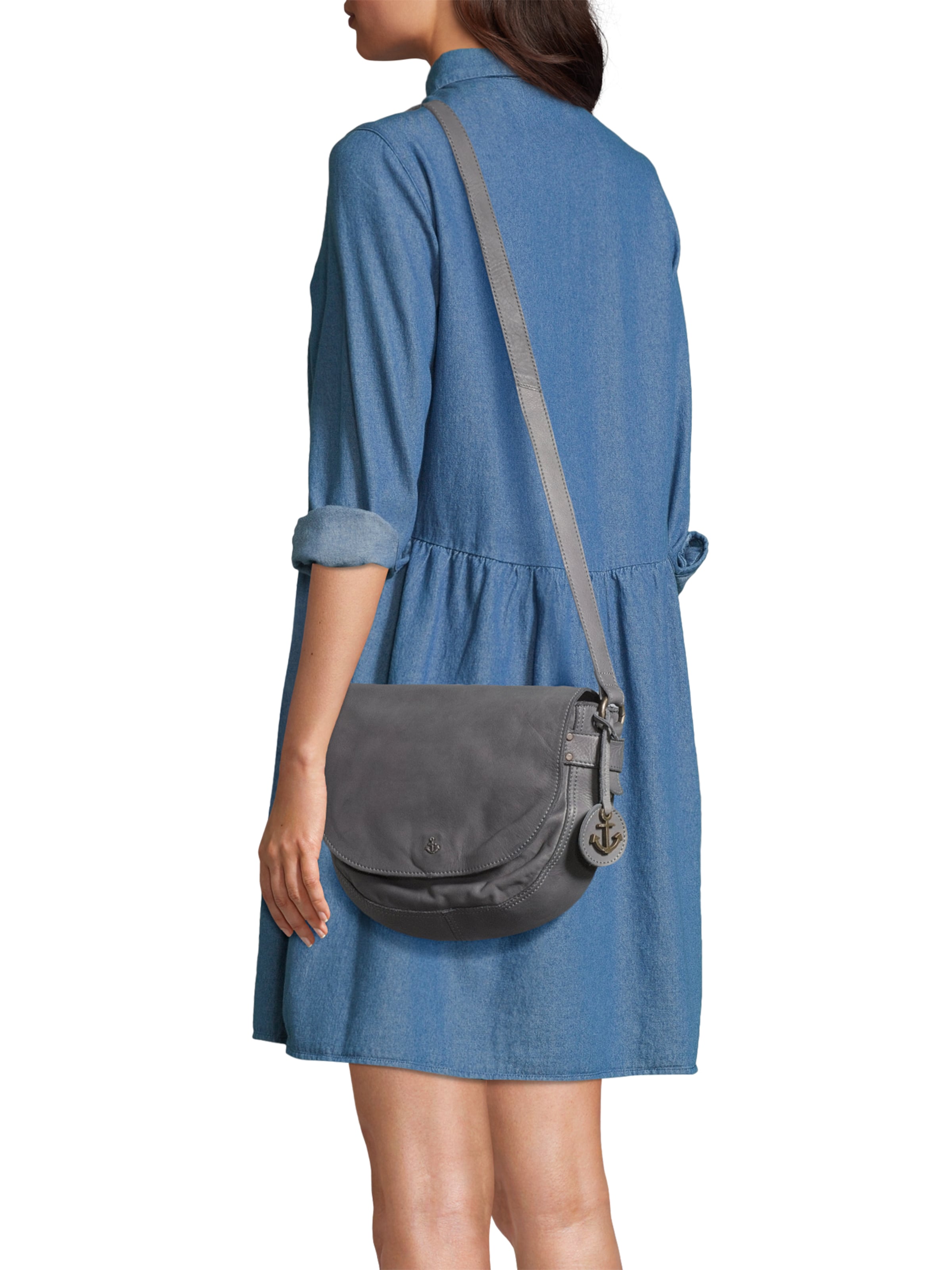 Harbour 2nd Τσάντα ώμου 'Theresa' σε γκρι: μπροστά