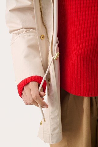 Part Two Overgangsparka 'Nellike' i beige
