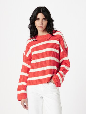 JDY Sweater 'JUSTY' in Red: front
