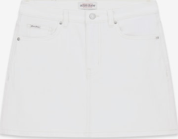 GUESS JEANSSuknja - bijela boja: prednji dio