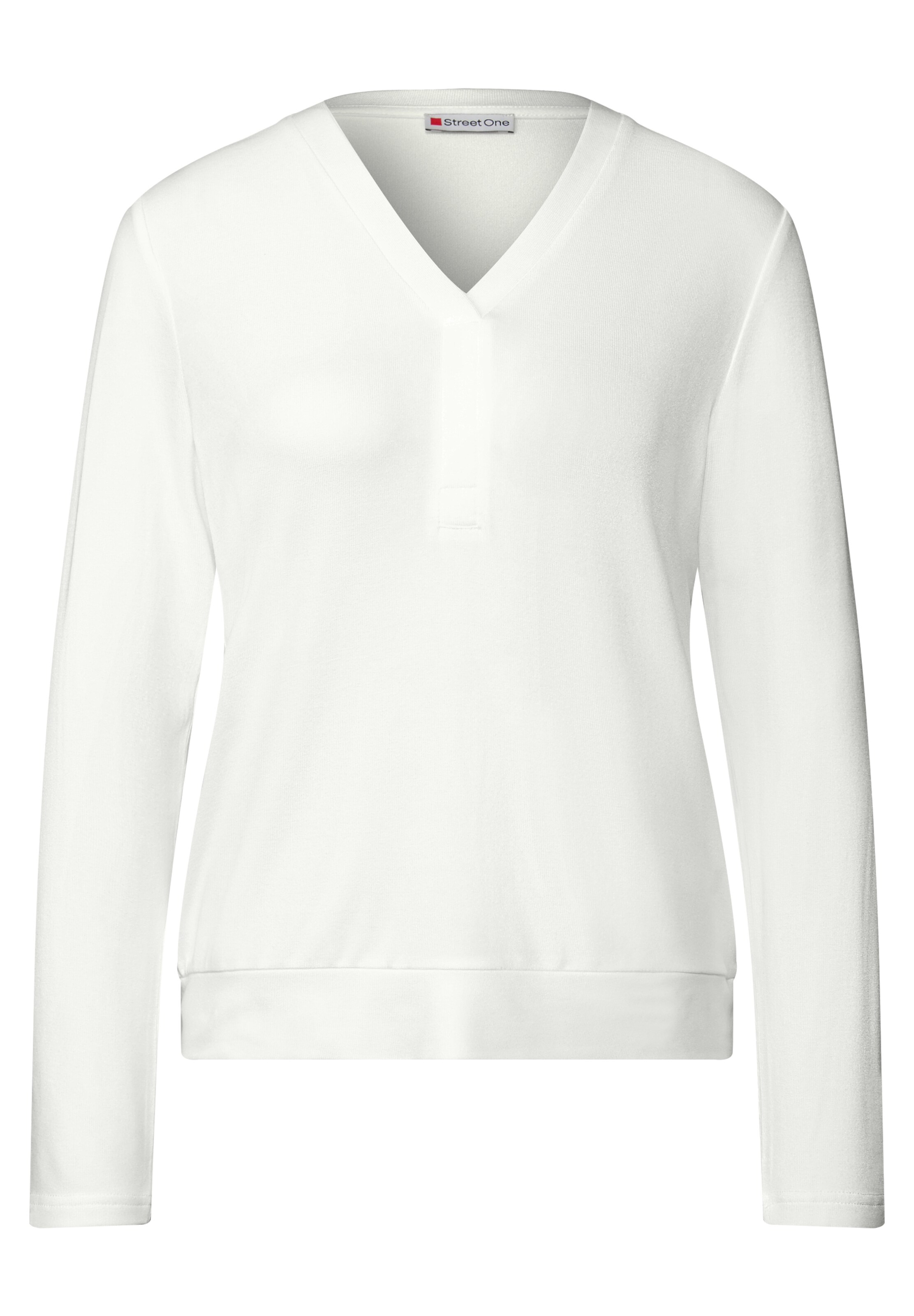 STREET ONE Shirt in White: front