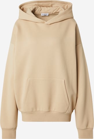 Sweat-shirt FIVE STAR GIRL en beige : devant