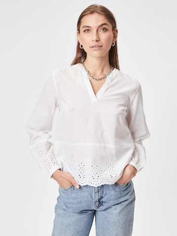 ABOUT YOU - Blusa 'Branka' em branco: frente