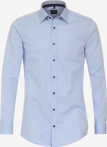 VENTI Business Shirt in Blue: front